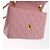 CHANEL Mini Matelassé 17 Borsa a Spalla con Catena Cotone Rosa Oro CC Auth 159216 D'oro - vista 21
