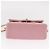 CHANEL Mini Matelassé 17 Borsa a Spalla con Catena Cotone Rosa Oro CC Auth 159216 D'oro - vista 7