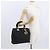 Christian Dior Borsa Lady Dior Canage in nylon nero e oro Auth bs32111 D'oro - vista 25