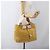Borsa Vala in smalto giallo oro Salvatore Ferragamo Auth am10303 - vista 23