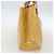 Borsa Vala in smalto giallo oro Salvatore Ferragamo Auth am10303 - vista 3