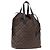 LOUIS VUITTON Borsa Cabas Light Monogram Macassar Fragment M43416 Auth LV bs32011 Monogramma