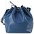 Noe LOUIS VUITTON Borsa a Spalla Petit Noé Epi Blu M44105 LV Auth ka1266 - vista 2