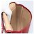 Borsa a Spalla in Tela Trotter Christian Dior PVC Rosso Oro Auth BA9376 D'oro - vista 18