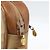 Gucci Borsa a spalla Web Sherry Line in tela beige e oro Auth BA9238 D'oro - vista 17