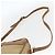 Gucci Borsa a spalla Web Sherry Line in tela beige e oro Auth BA9238 D'oro - vista 8