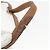 Gucci Borsa a spalla Web Sherry Line in tela beige e oro Auth BA9238 D'oro - vista 9