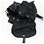 Zaino PRADA in nylon nero argento Auth 153760 - vista 22