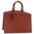 LOUIS VUITTON Borsa a Mano Epi Riviera Marrone M48183 LV Auth 160132