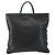 LOEWE Borsa a Mano Anagramma Pelle Nera Oro Auth 160275 Nero D'oro - vista 13