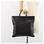 LOEWE Borsa a Mano Anagramma Pelle Nera Oro Auth 160275 Nero D'oro - vista 21
