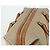 Céline Borsa Boston in tela Macadam CELINE PVC Beige Oro Auth 152180 D'oro - vista 6