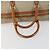 Céline Borsa Boston in tela Macadam CELINE PVC Beige Oro Auth 152180 D'oro - vista 7