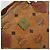 MCM Vicetos Logogram Borsa a Mano in Pelle PVC Marrone Oro Auth gh1457 D'oro - vista 12