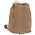 Borsa a Spalla Salvatore Ferragamo in Tela Beige Oro Auth bs31859