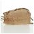 Borsa a Spalla Salvatore Ferragamo in Tela Beige Oro Auth bs31859 - vista 4
