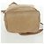 Borsa a Spalla Salvatore Ferragamo in Tela Beige Oro Auth bs31859 - vista 7