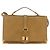 Borsa a mano FENDI in pelle 2 in 1 marrone oro Auth 158141 D'oro - vista 13