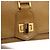 Borsa a mano FENDI in pelle 2 in 1 marrone oro Auth 158141 D'oro - vista 19