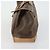 Céline Borsa a mano in tela Macadam CELINE in pelle PVC marrone e oro Auth mr1691 D'oro - vista 3