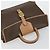 Céline Borsa a mano in tela Macadam CELINE in pelle PVC marrone e oro Auth mr1691 D'oro - vista 6