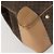Céline Borsa a mano in tela Macadam CELINE in pelle PVC marrone e oro Auth mr1691 D'oro - vista 9