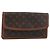 LOUIS VUITTON Pochette Damier Monogram GM Borsa Clutch M51810 LV Auth 159045 Monogramma