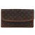 LOUIS VUITTON Pochette Damier Monogram GM Borsa Clutch M51810 LV Auth 159045 Monogramma - vista 13