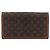 LOUIS VUITTON Pochette Damier Monogram GM Borsa Clutch M51810 LV Auth 159045 Monogramma - vista 2