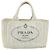 PRADA Borsa Canapa PM in tela beige oro Auth gh1549 D'oro - vista 13