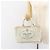 PRADA Borsa Canapa PM in tela beige oro Auth gh1549 D'oro - vista 23