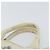 PRADA Borsa Canapa PM in tela beige oro Auth gh1549 D'oro - vista 8