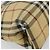 Bolsa de mão em PVC bege e dourado com estampa Nova Check da BURBERRY Auth 159987 - vista 14