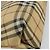 Bolsa de mão em PVC bege e dourado com estampa Nova Check da BURBERRY Auth 159987 - vista 16