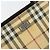 Bolsa de mão em PVC bege e dourado com estampa Nova Check da BURBERRY Auth 159987 - vista 17