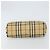 Bolsa de mão em PVC bege e dourado com estampa Nova Check da BURBERRY Auth 159987 - vista 5