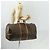LOUIS VUITTON Borsa Boston Monogram Keepall 55 M41424 LV Auth BA9184 Monogramma - vista 22