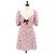 Miu Miu Mono de Seda Rosa Auth 154093