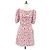 Miu Miu Mono de Seda Rosa Auth 154093 - vista 2