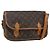 LOUIS VUITTON Borsa a Spalla Gibeciere MM Monogram M42247 LV Auth am10415 Monogramma