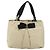 Borsa a mano Vala in nylon beige e argento di Salvatore Ferragamo Auth 159394 - vista 13