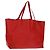 Céline Borsa tote Horizontalkava in pelle rossa e oro Auth bs32104 Rosso D'oro