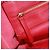Céline Borsa tote Horizontalkava in pelle rossa e oro Auth bs32104 Rosso D'oro - vista 26