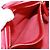 Céline Borsa tote Horizontalkava in pelle rossa e oro Auth bs32104 Rosso D'oro - vista 27