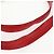 Céline Borsa tote Horizontalkava in pelle rossa e oro Auth bs32104 Rosso D'oro - vista 9