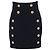 Set Balmain in Velluto Nero con Blazer e Gonna - vista 10
