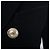 Set Balmain in Velluto Nero con Blazer e Gonna - vista 5