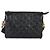 Coussin PM in agnello nero con monogramma in rilievo Louis Vuitton - vista 2
