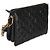 Coussin PM in agnello nero con monogramma in rilievo Louis Vuitton - vista 4