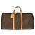 Borsa Keepall Louis Vuitton in tela Monogram 60 Marrone
